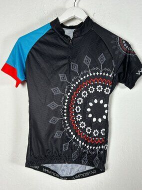 Weimostar Womens Cycling Jersey Short Sleeve Shirt Bike Tops Bicycle Medium